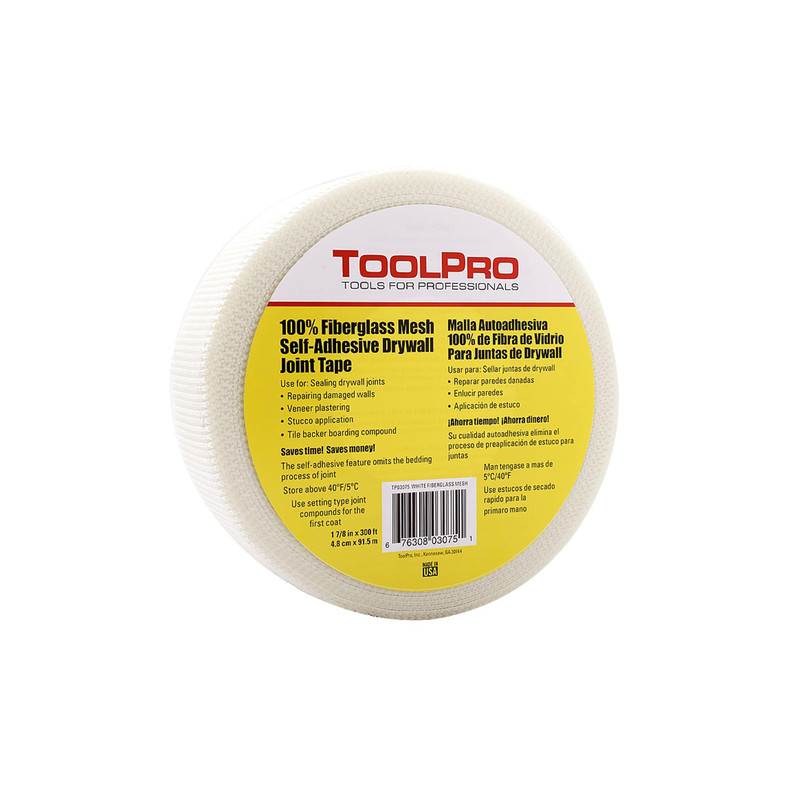 Adhesive Mesh Tape, 1-7/8" x 300', White, 24-Pack